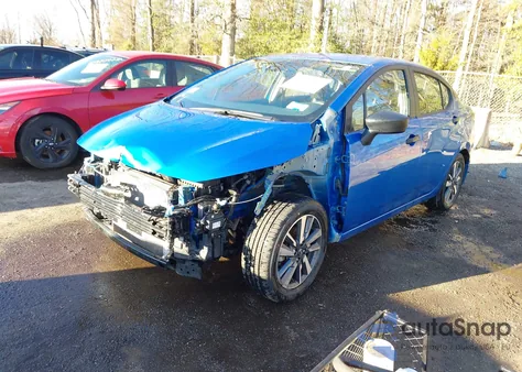 2023 Nissan Versa 1.6 S Xtronic Cvt z USA, uszkodzony, nr VIN 3N1CN8DV6PL872430